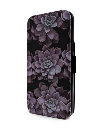 Purple Succulents Handy Klapphülle Apple iPhone 13 Pro Max