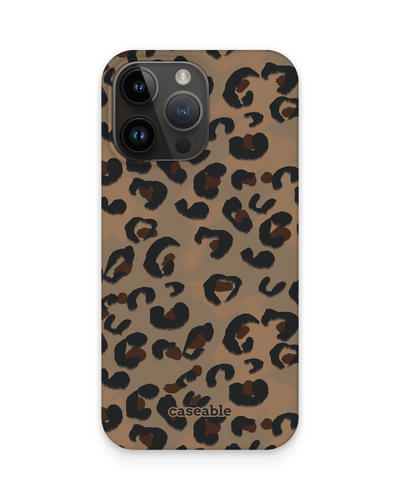 Leopard Repeat Hardcase Handyhülle für Apple iPhone 14 Pro Max