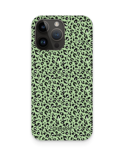 Mint Leopard Hardcase Handyhülle für Apple iPhone 14 Pro Max