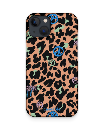 Leopard Peace Palms Hardcase Handyhülle Apple iPhone 13