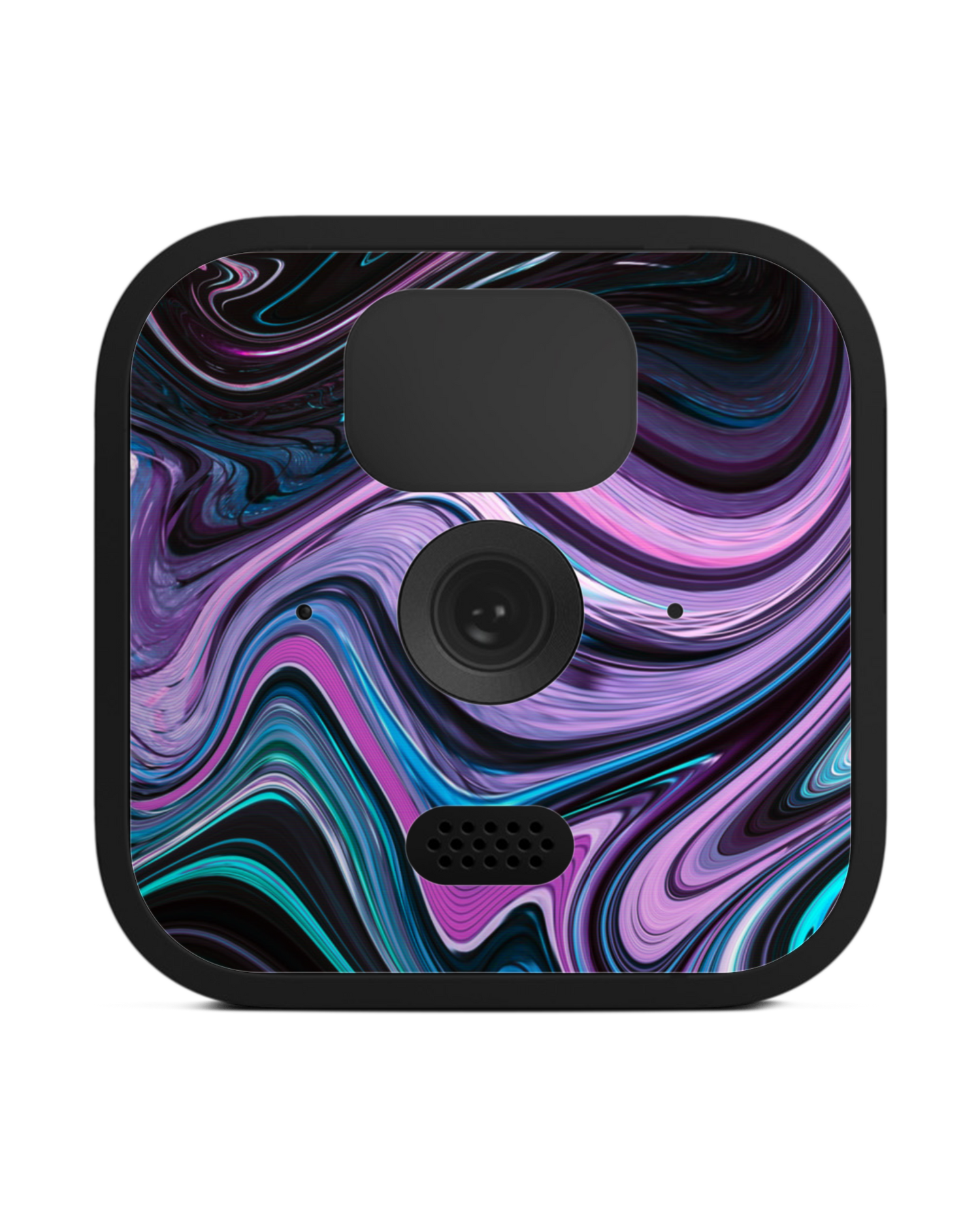 Digital Swirl Kamera Aufkleber Blink Outdoor (2020): Vorderansicht