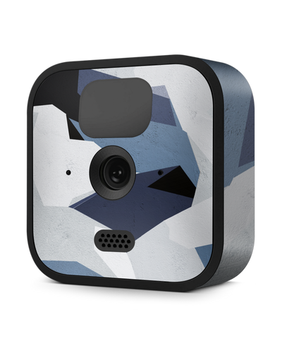 Geometric Camo Blue Kamera Aufkleber Blink Outdoor (2020)