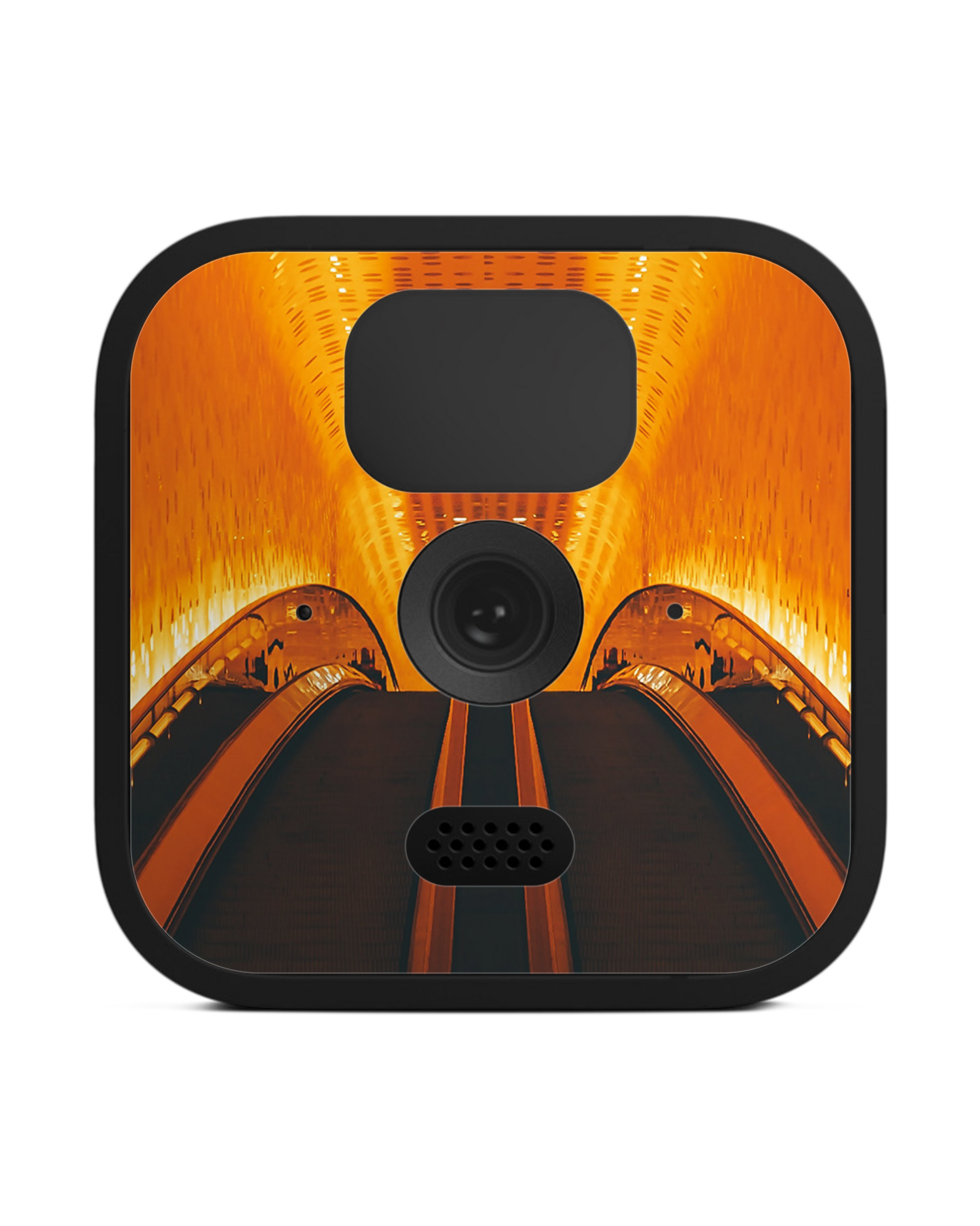 Elbphilharmonie Orange Kamera Aufkleber Blink Outdoor (2020): Vorderansicht