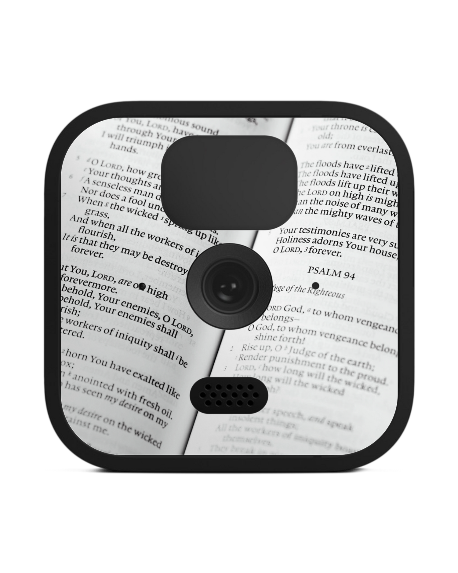Bible Verse Kamera Aufkleber Blink Outdoor (2020): Vorderansicht