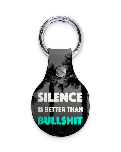 AirTag Anhänger mit Design: Silence Is Better