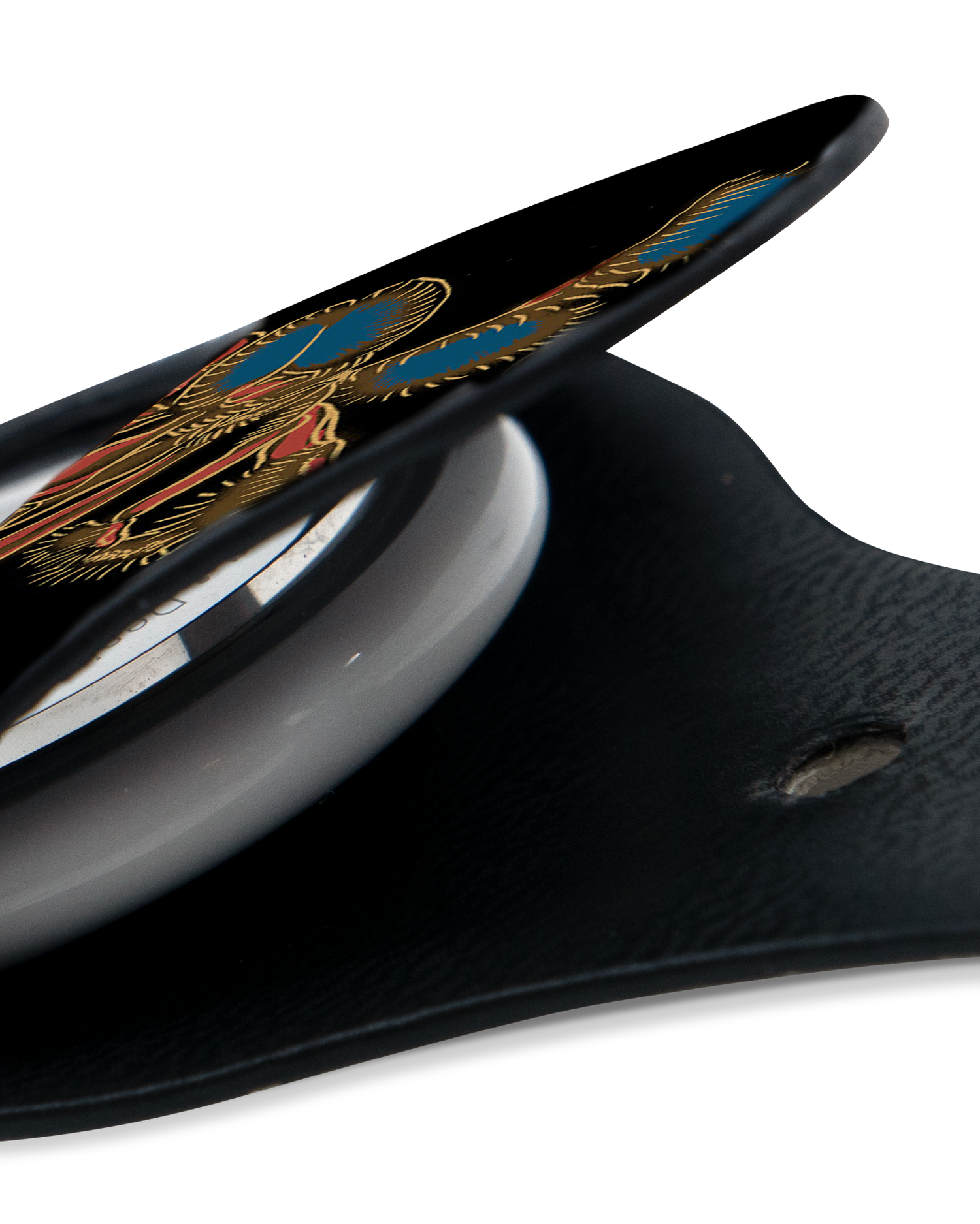 Close-Up: AirTag Anhänger mit Venus Fly Trap Design