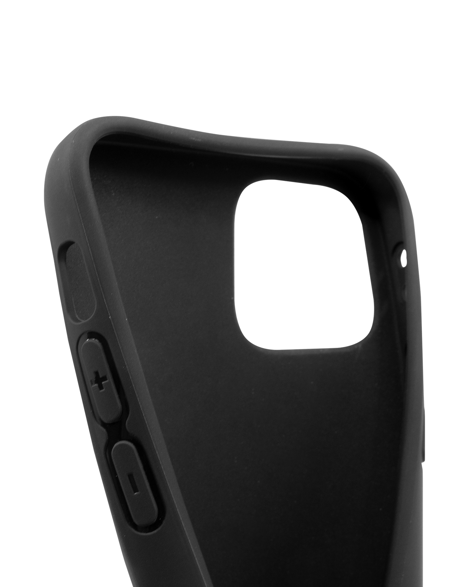 Schwarze Silikon Handyhülle für iPhone 12 mini: Sehr elastisch