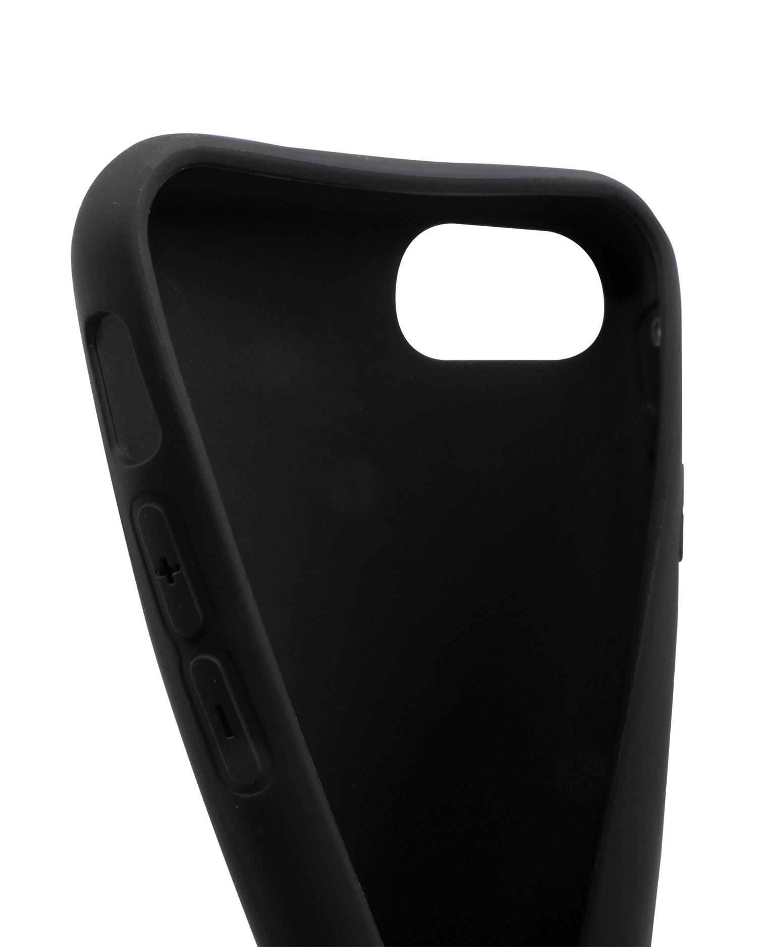 Schwarze Silikon Handyhülle für iPhone 7, iPhone 8 & iPhone SE (2020/2022): Sehr elastisch