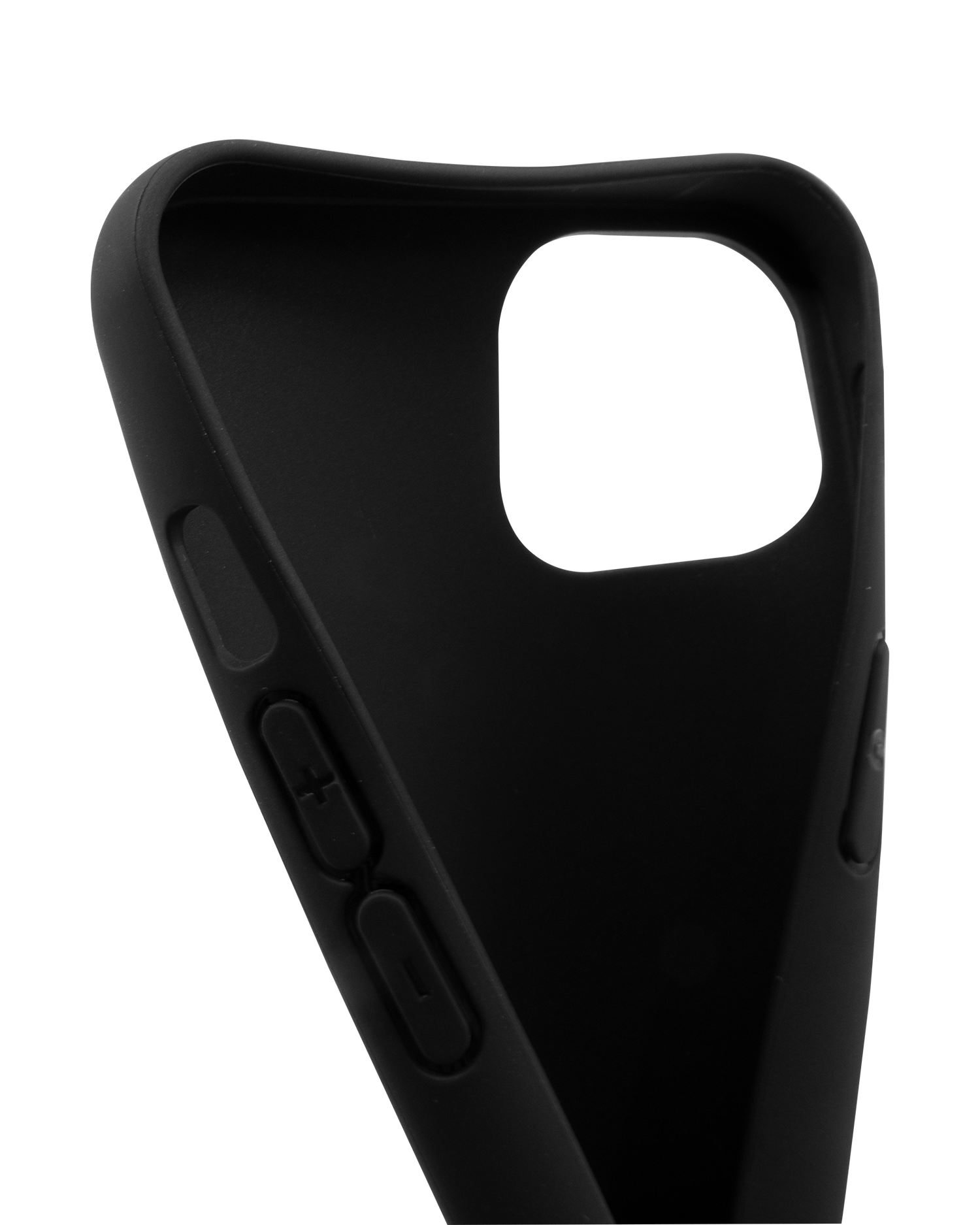 Schwarze Silikon Handyhülle für iPhone 13: Sehr elastisch