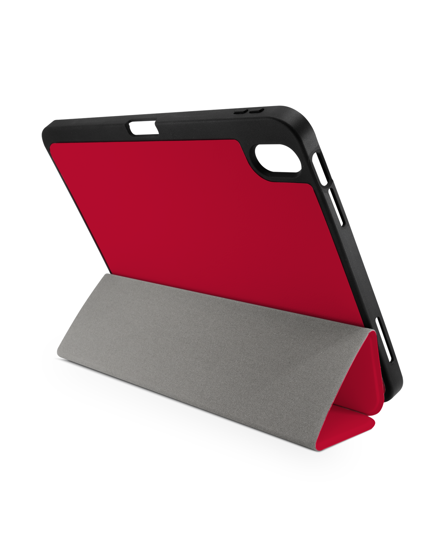 RED iPad Hülle mit Stifthalter für Apple iPad (10. Generation): Aufgestellt im Querformat von hinten