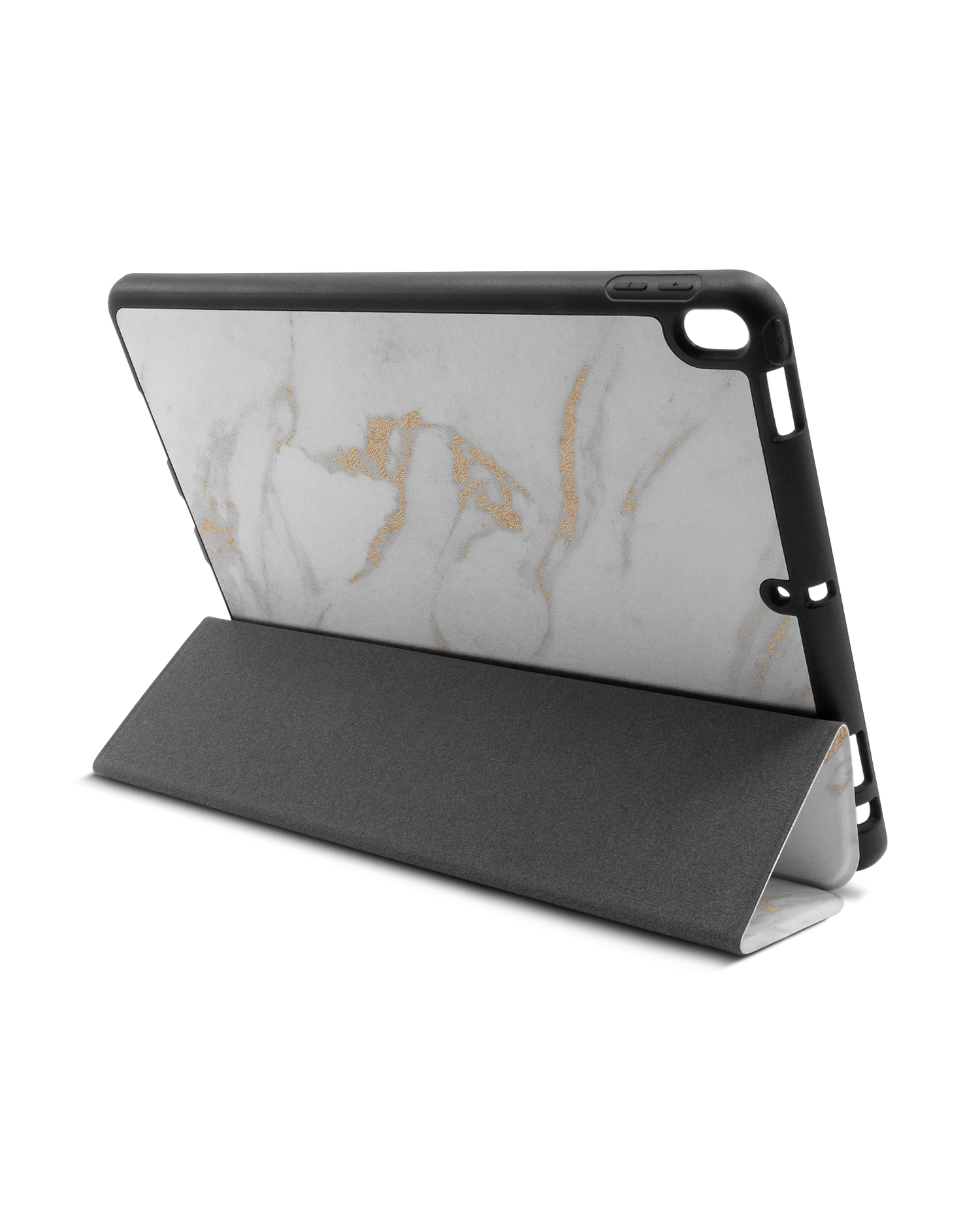 Gold Marble Elegance iPad Hülle mit Stifthalter Apple iPad Pro 10.5