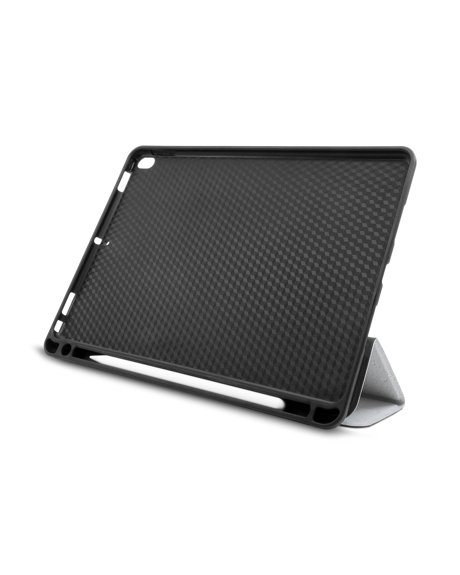 Geometric Camo Blue iPad Hülle mit Stifthalter Apple iPad Pro 10.5
