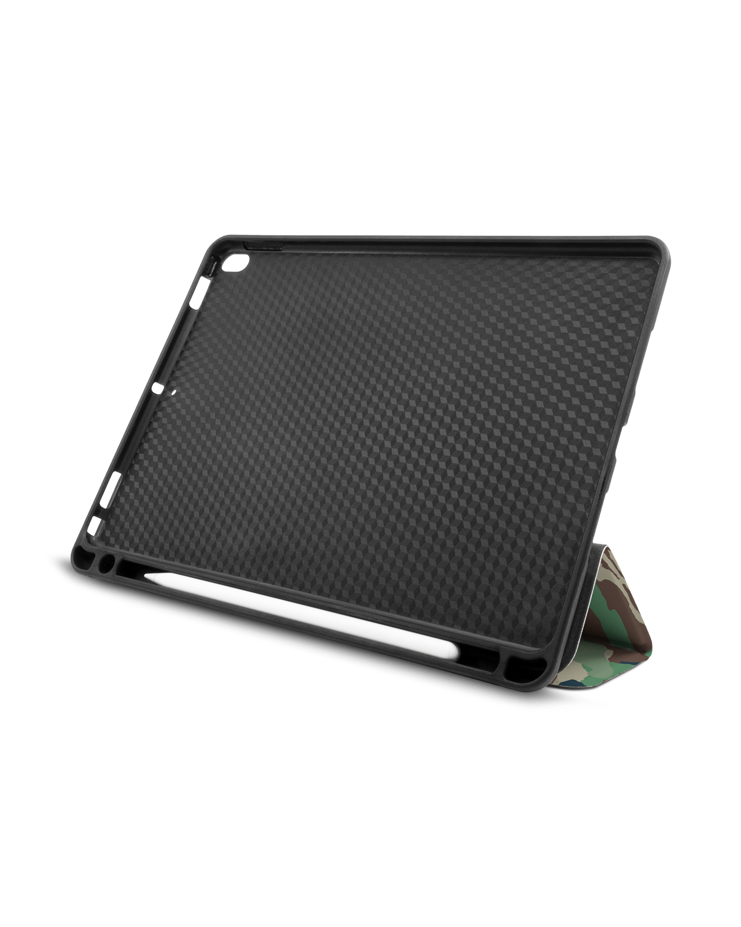 Green and Brown Camo iPad Hülle mit Stifthalter Apple iPad Pro 10.5