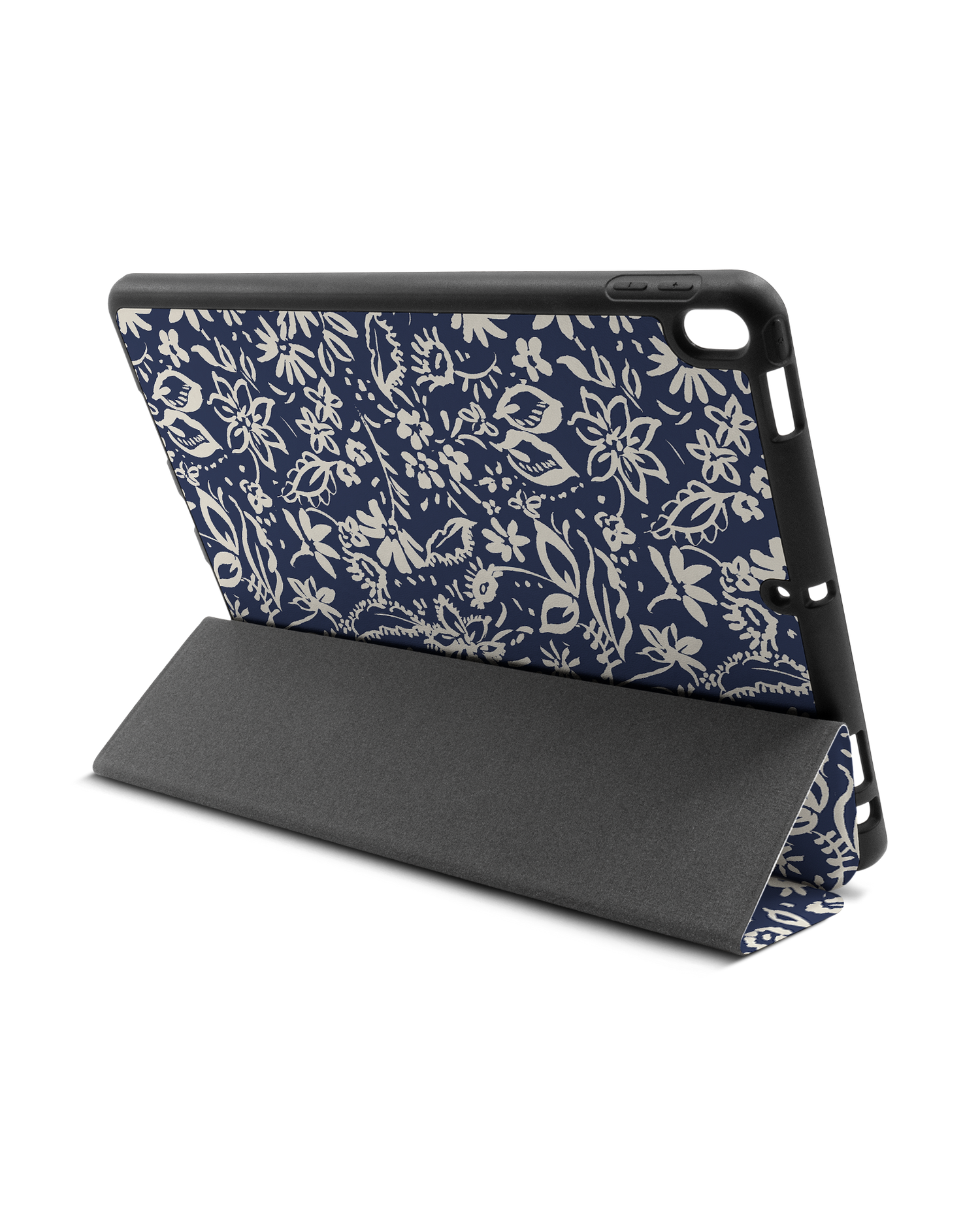 Ditsy Blue Paisley iPad Hülle mit Stifthalter Apple iPad Pro 10.5
