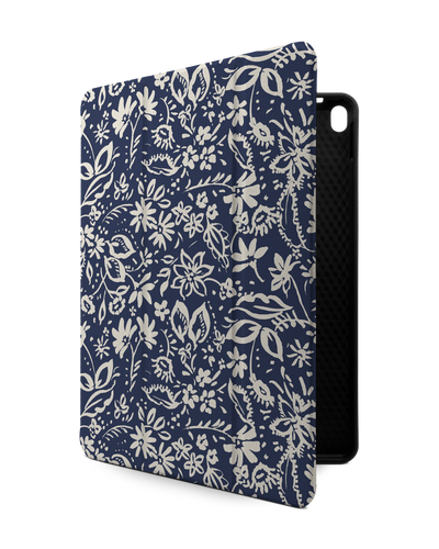 Ditsy Blue Paisley iPad Hülle mit Stifthalter Apple iPad Pro 10.5" (2017)