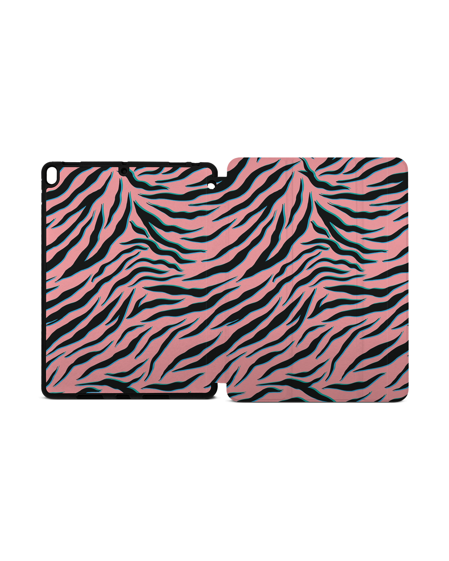 Pink Zebra iPad Hülle mit Stifthalter Apple iPad Pro 10.5