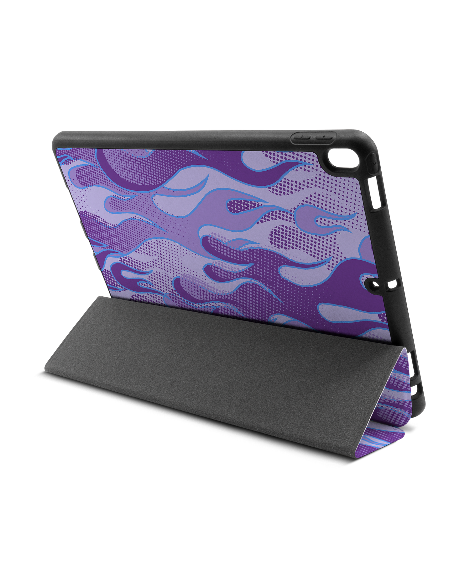 Purple Flames iPad Hülle mit Stifthalter Apple iPad Pro 10.5