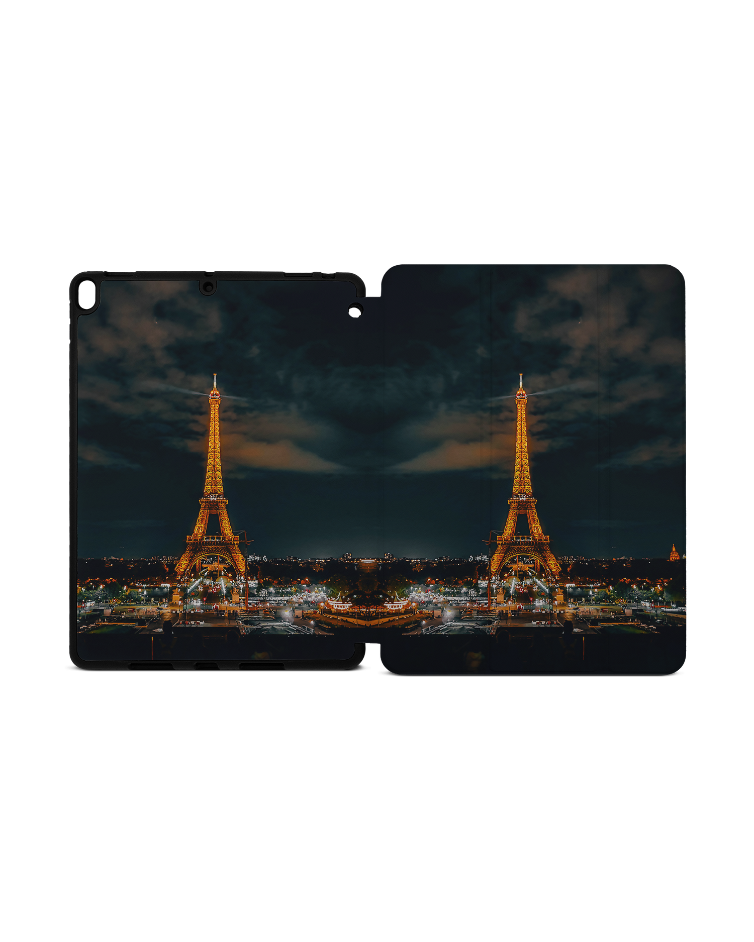 Eiffel Tower By Night iPad Hülle mit Stifthalter Apple iPad Pro 10.5