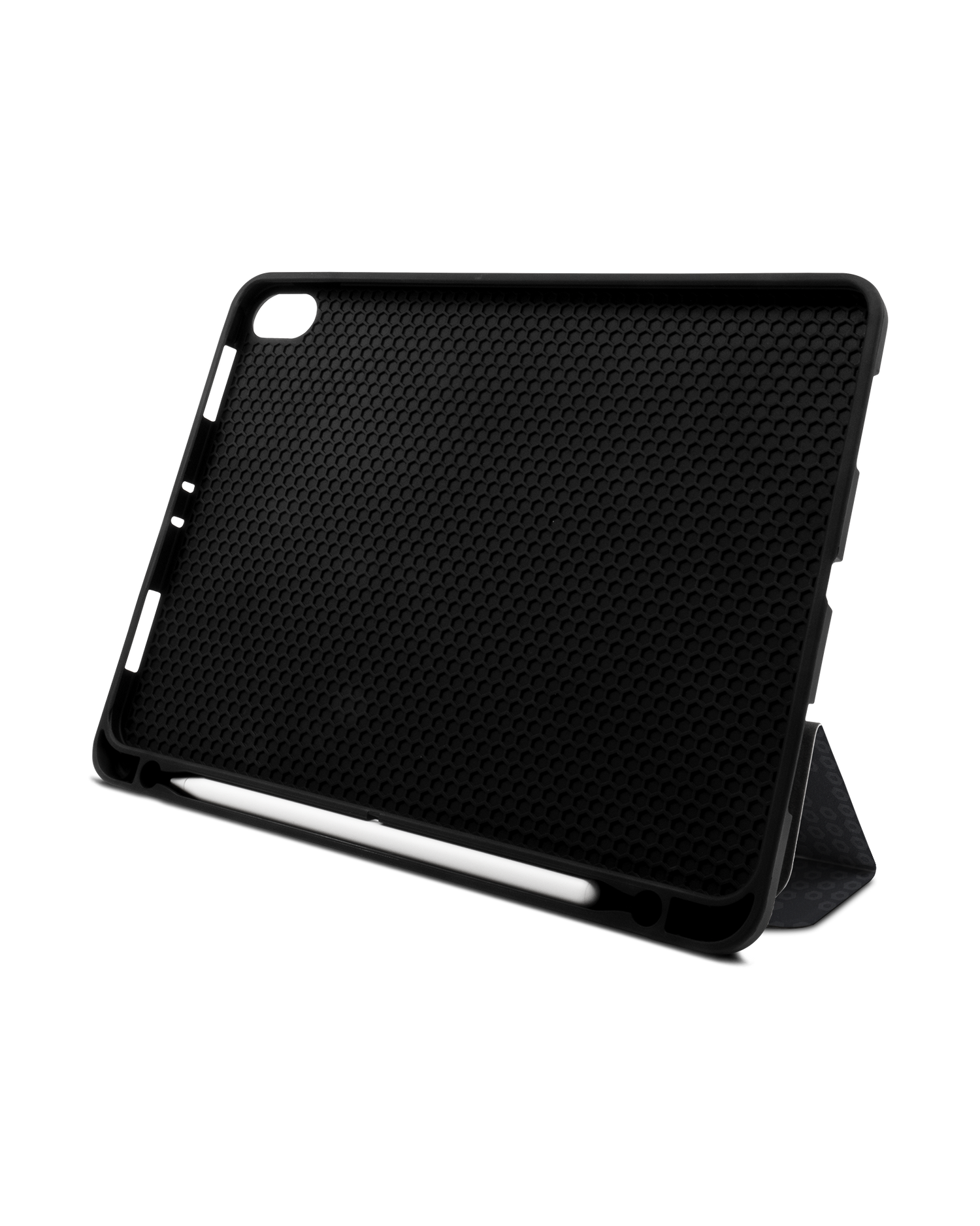 Spec Ops Dark iPad Hülle mit Stifthalter Apple iPad Pro 11'' (2018): Aufgestellt im Querformat von vorne