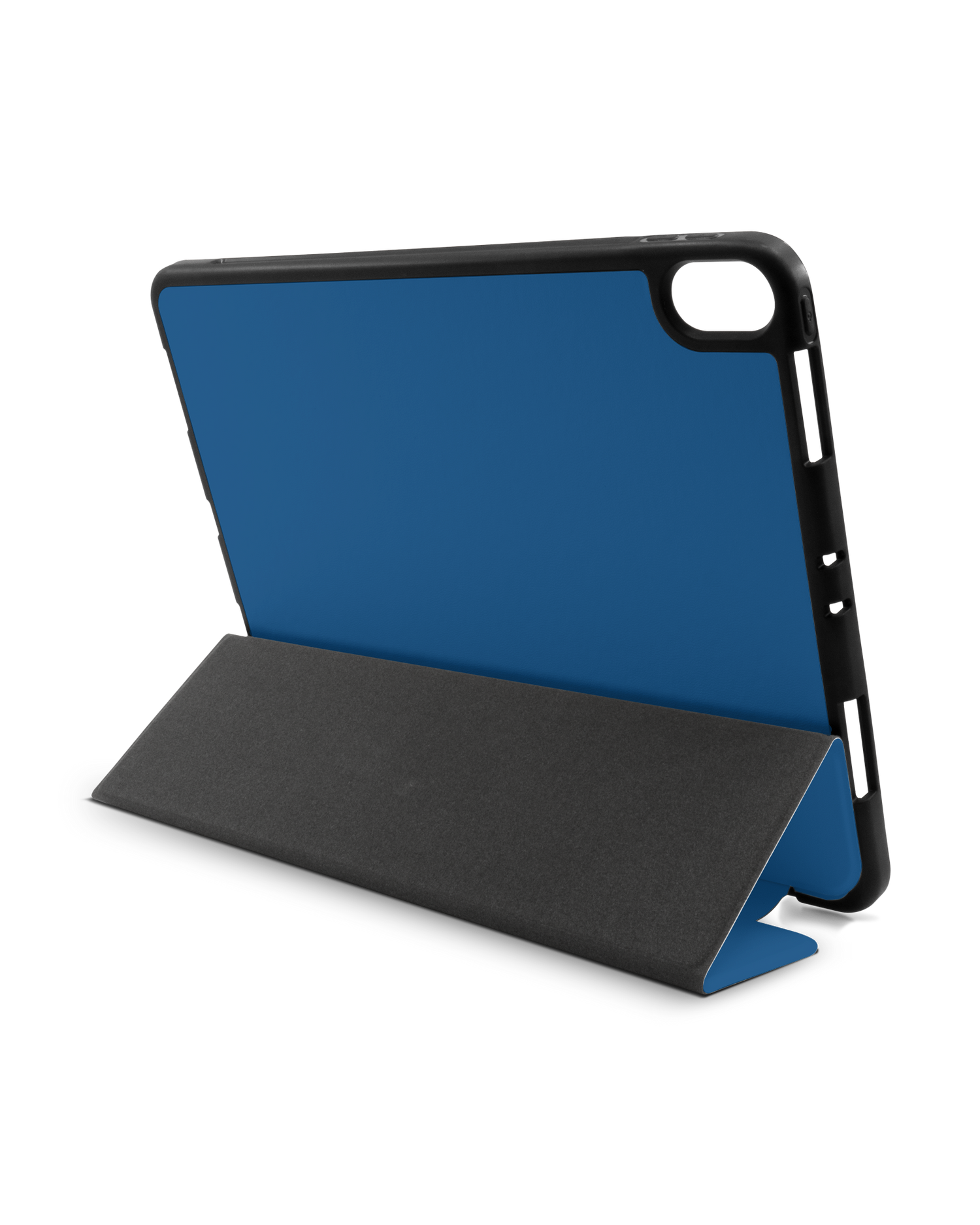 CLASSIC BLUE iPad Hülle mit Stifthalter Apple iPad Pro 11'' (2018): Aufgestellt im Querformat von hinten