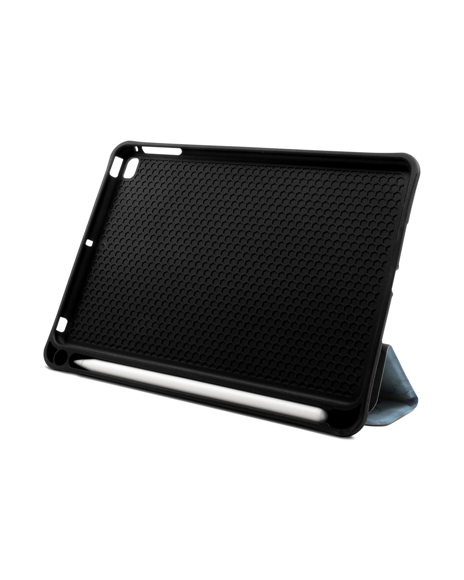 Blue Marble iPad Hülle mit Stifthalter Apple iPad mini 5 (2019): Aufgestellt im Querformat von vorne