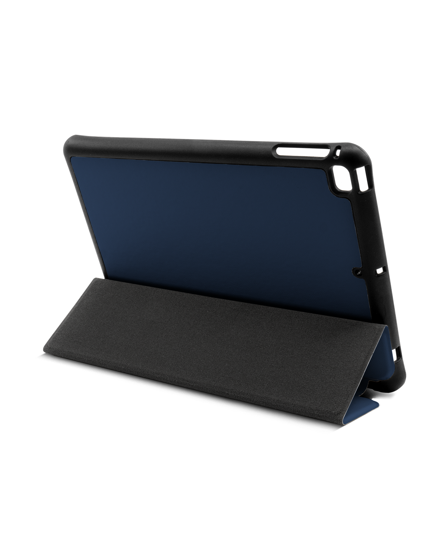NAVY iPad Hülle mit Stifthalter Apple iPad mini 5 (2019): Aufgestellt im Querformat von hinten