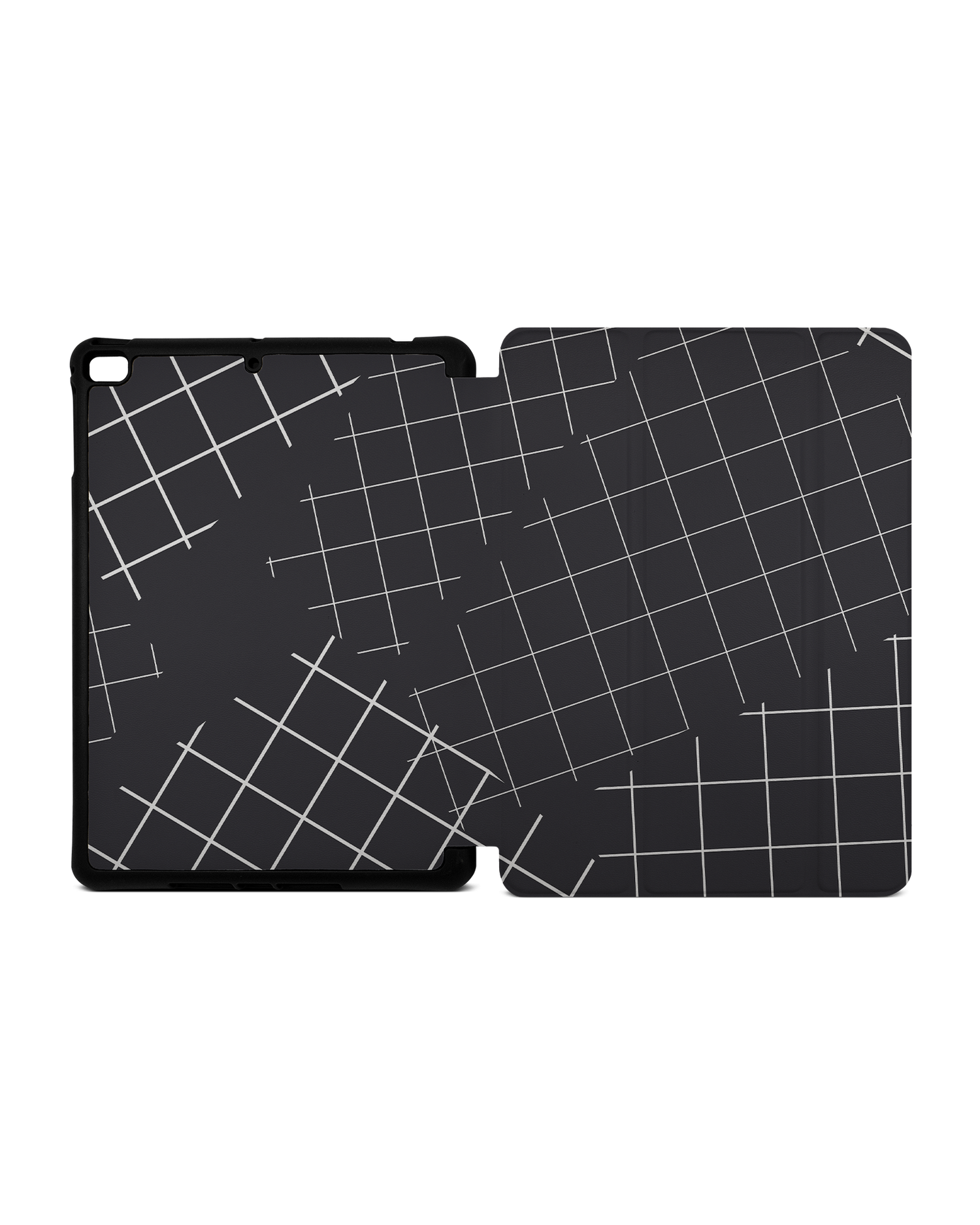 Grids iPad Hülle mit Stifthalter Apple iPad mini 5 (2019): Geöffnet Außenansicht