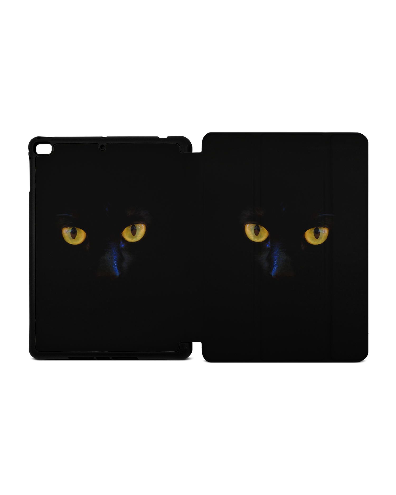 Black Cat iPad Hülle mit Stifthalter Apple iPad mini 5 (2019): Geöffnet Außenansicht