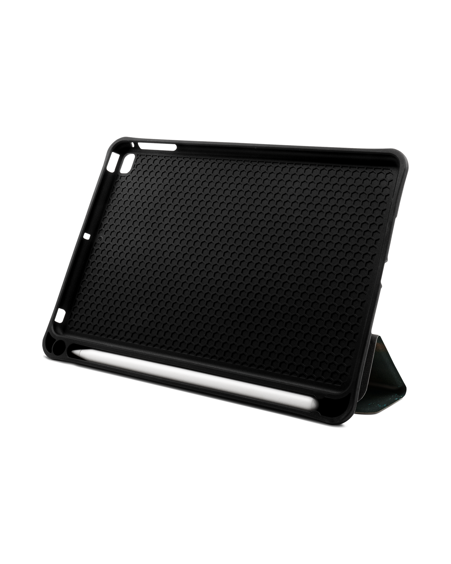 Fall Fog iPad Hülle mit Stifthalter Apple iPad mini 5 (2019): Aufgestellt im Querformat von vorne