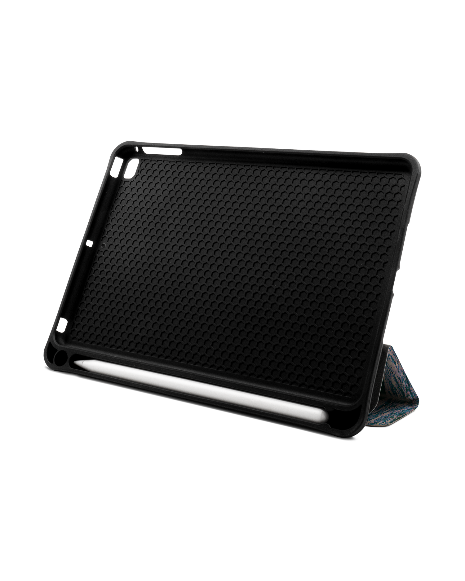 Forest iPad Hülle mit Stifthalter Apple iPad mini 5 (2019): Aufgestellt im Querformat von vorne