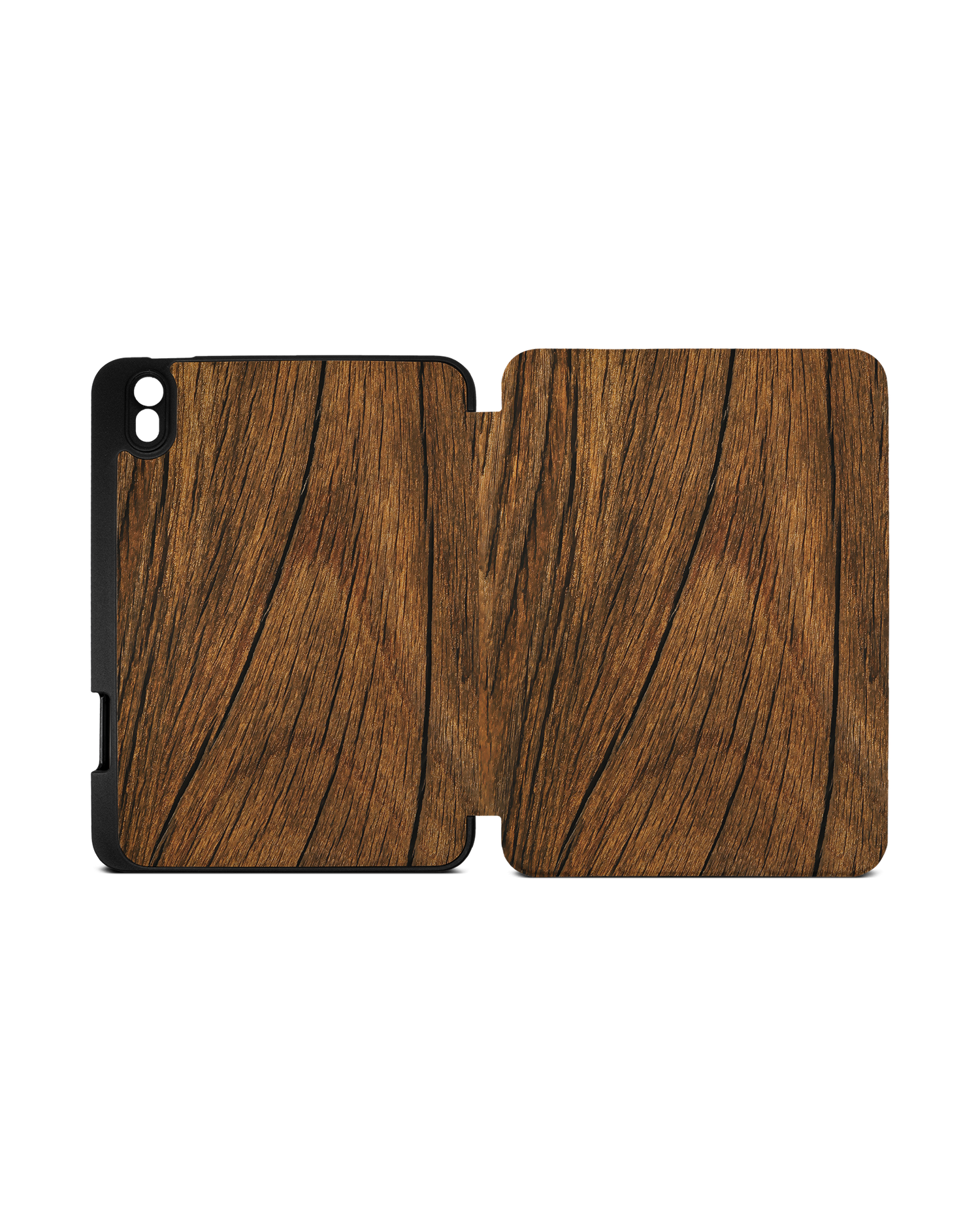 Wood iPad Hülle mit Stifthalter Apple iPad mini 6 (2021): Geöffnet Außenansicht