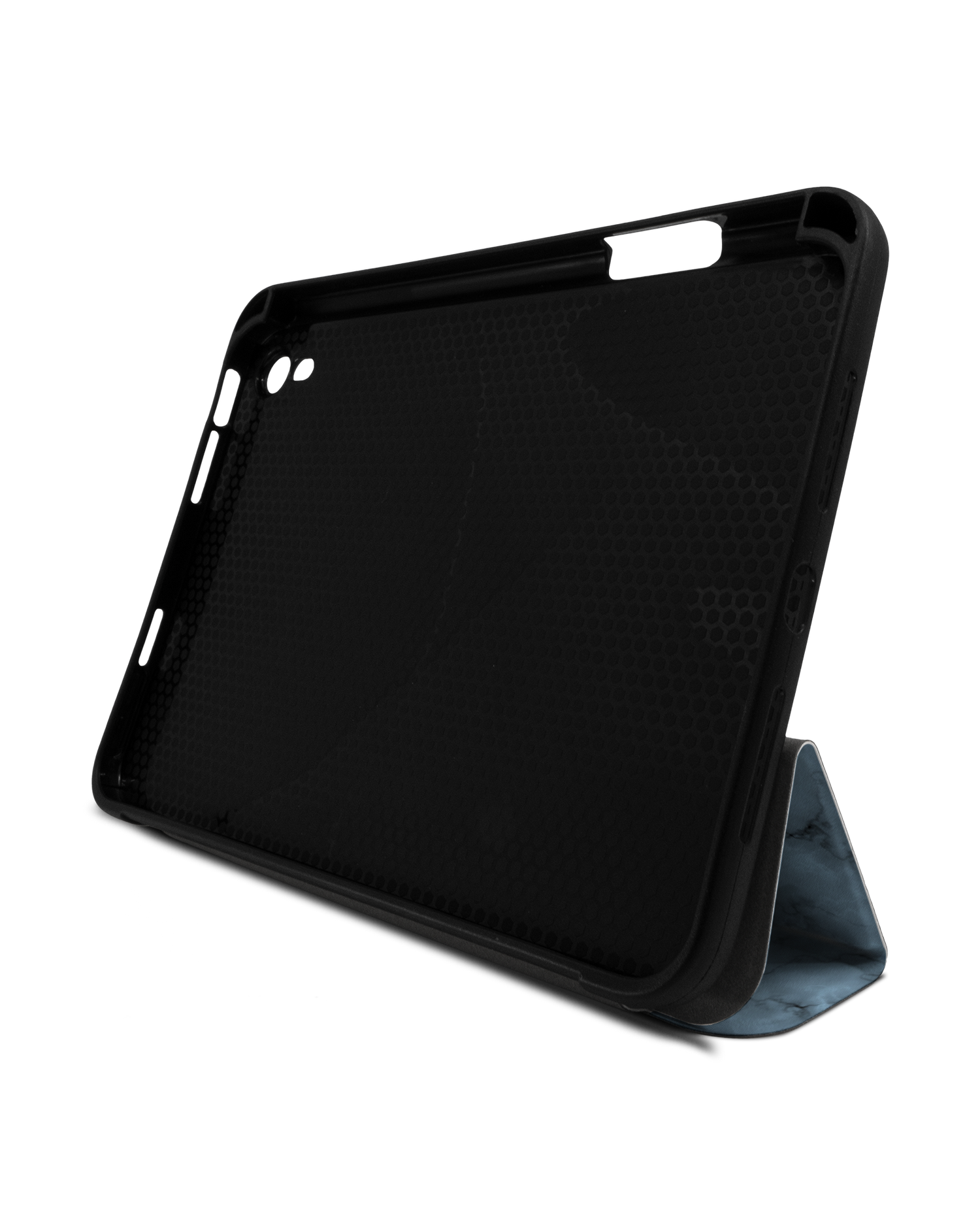 Blue Marble iPad Hülle mit Stifthalter Apple iPad mini 6 (2021): Aufgestellt im Querformat von vorne