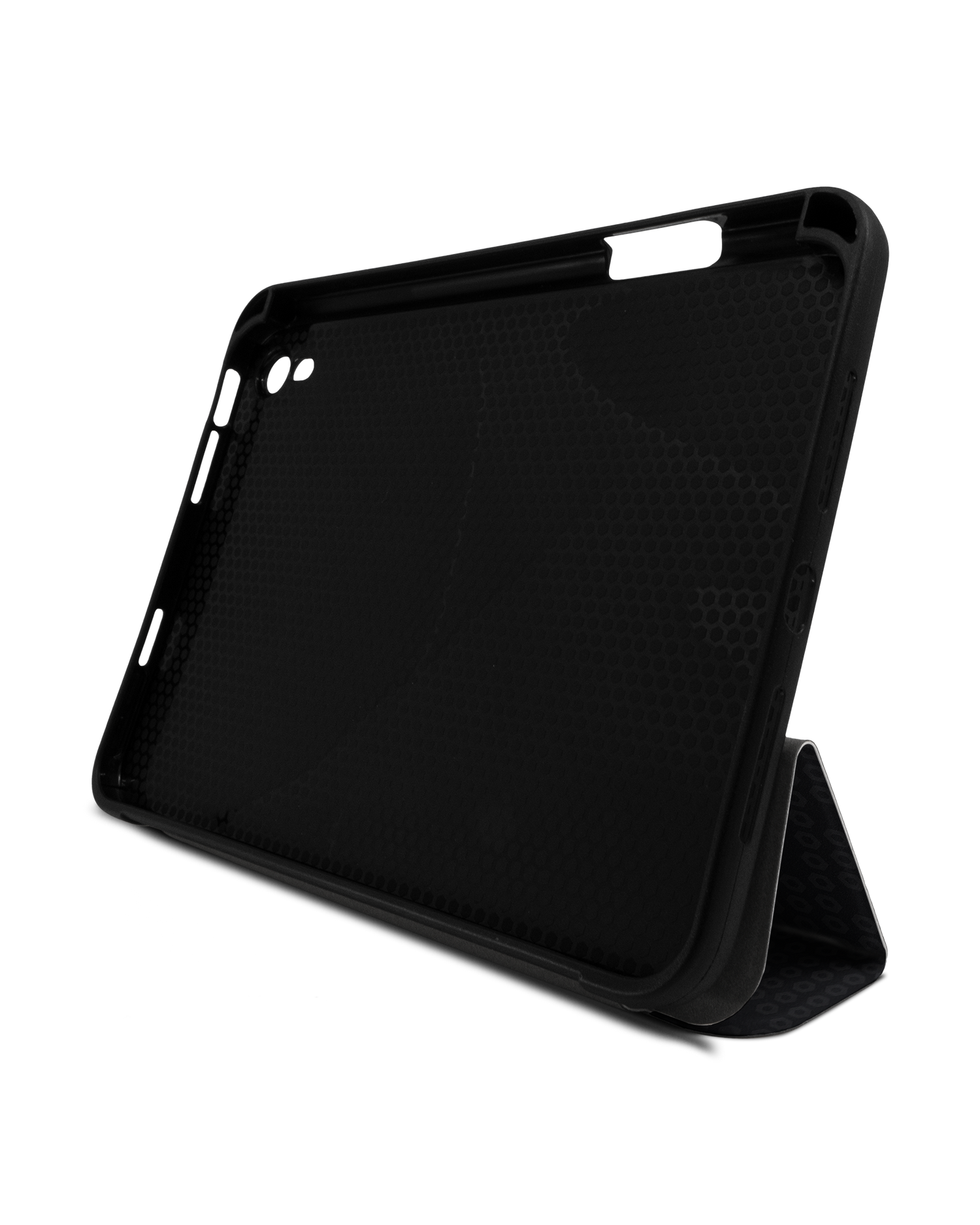 Spec Ops Dark iPad Hülle mit Stifthalter Apple iPad mini 6 (2021): Aufgestellt im Querformat von vorne