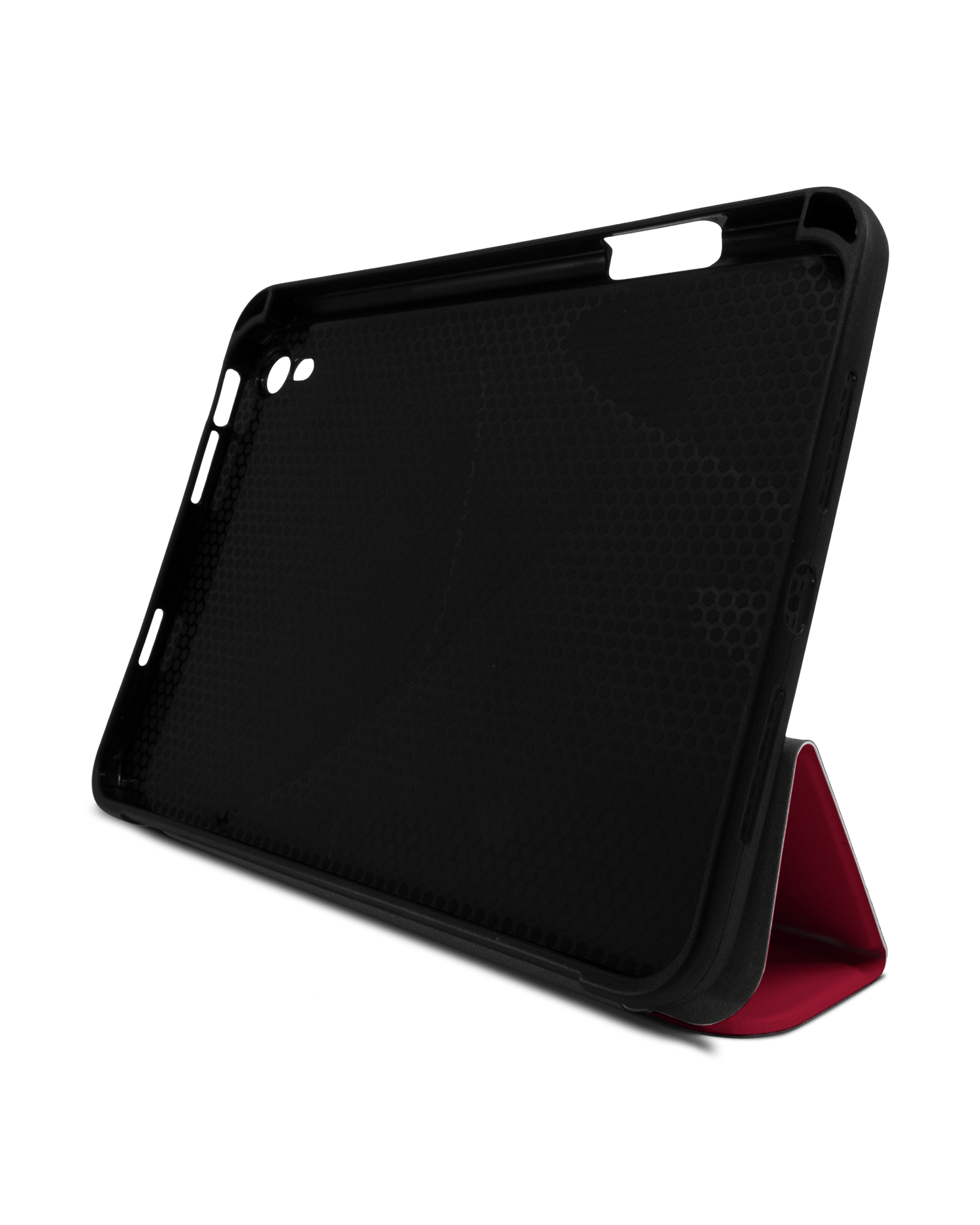 RED iPad Hülle mit Stifthalter Apple iPad mini 6 (2021): Aufgestellt im Querformat von vorne