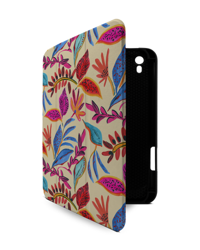 Painterly Spring Leaves iPad Hülle mit Stifthalter Apple iPad mini 6 (2021)