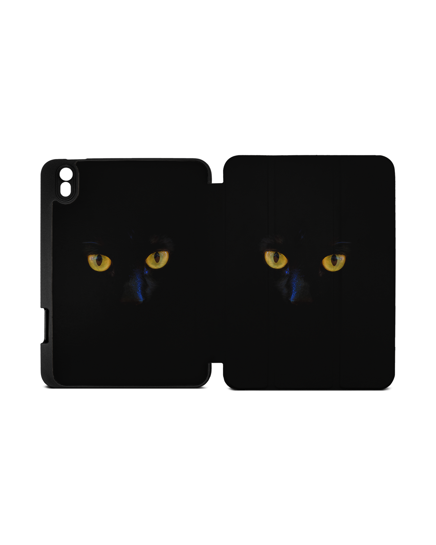 Black Cat iPad Hülle mit Stifthalter Apple iPad mini 6 (2021): Geöffnet Außenansicht