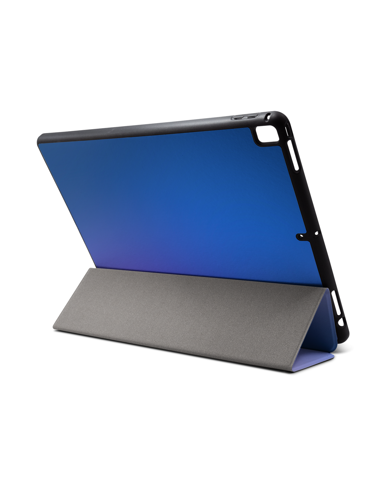 Blueberry iPad Hülle mit Stifthalter für Apple iPad Pro 2 12.9'' (2017): Aufgestellt im Querformat von hinten