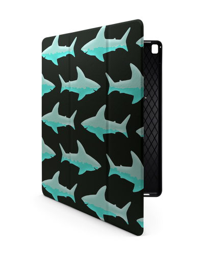 Neon Sharks iPad Hülle mit Stifthalter für Apple iPad Pro 2 12.9'' (2017)