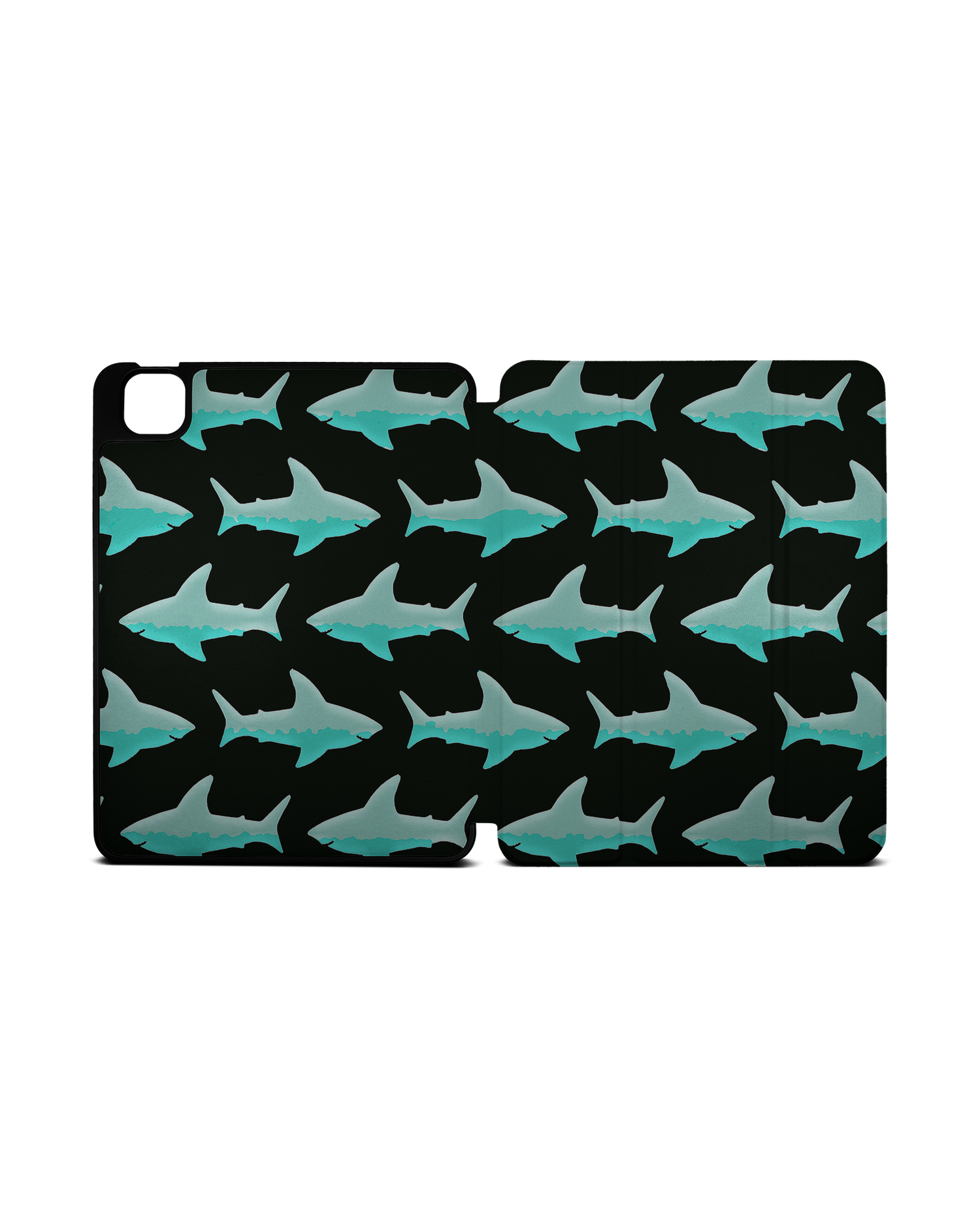 Neon Sharks iPad Hülle mit Stifthalter Apple iPad Pro 11