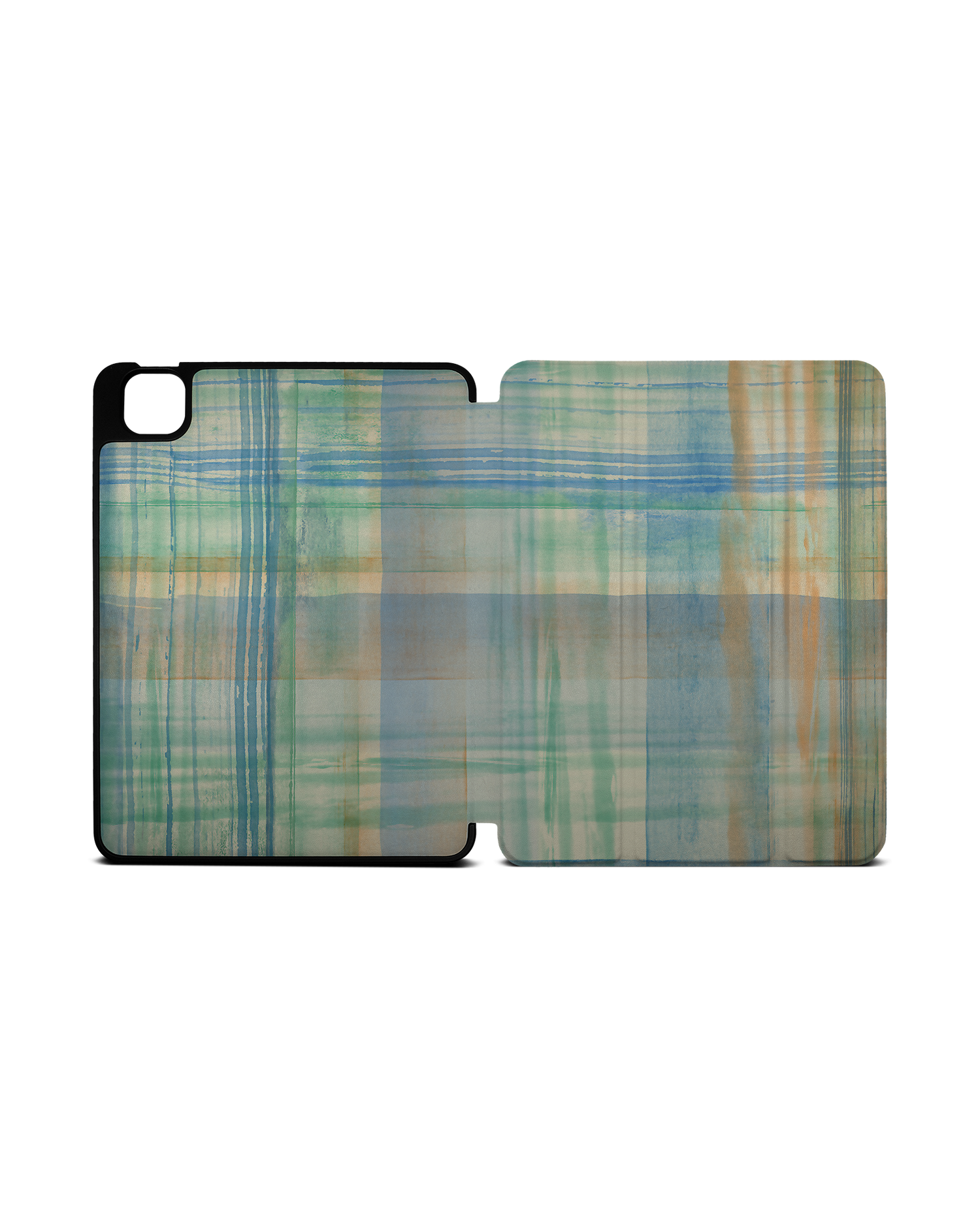 Washed Out Plaid iPad Hülle mit Stifthalter Apple iPad Pro 11