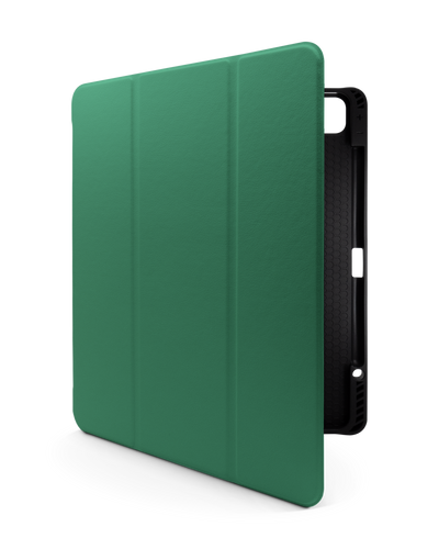 ISG Neon Green iPad Hülle mit Stifthalter für Apple iPad Pro 6 12.9" (2022), Apple iPad Pro 5 12.9" (2021), Apple iPad Pro 4 12.9" (2020)