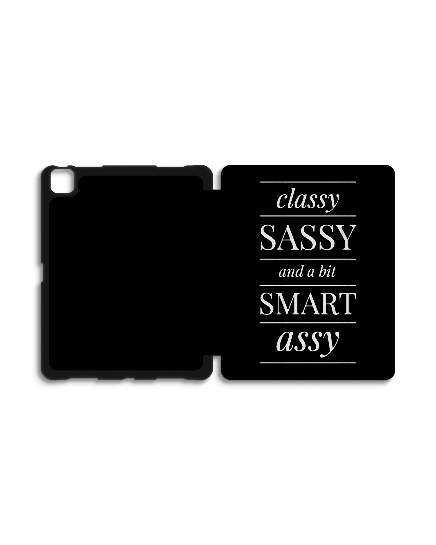 Classy Sassy iPad Hülle mit Stifthalter für Apple iPad Pro 6 12.9