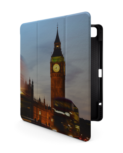 London iPad Hülle mit Stifthalter für Apple iPad Pro 6 12.9" (2022), Apple iPad Pro 5 12.9" (2021), Apple iPad Pro 4 12.9" (2020)