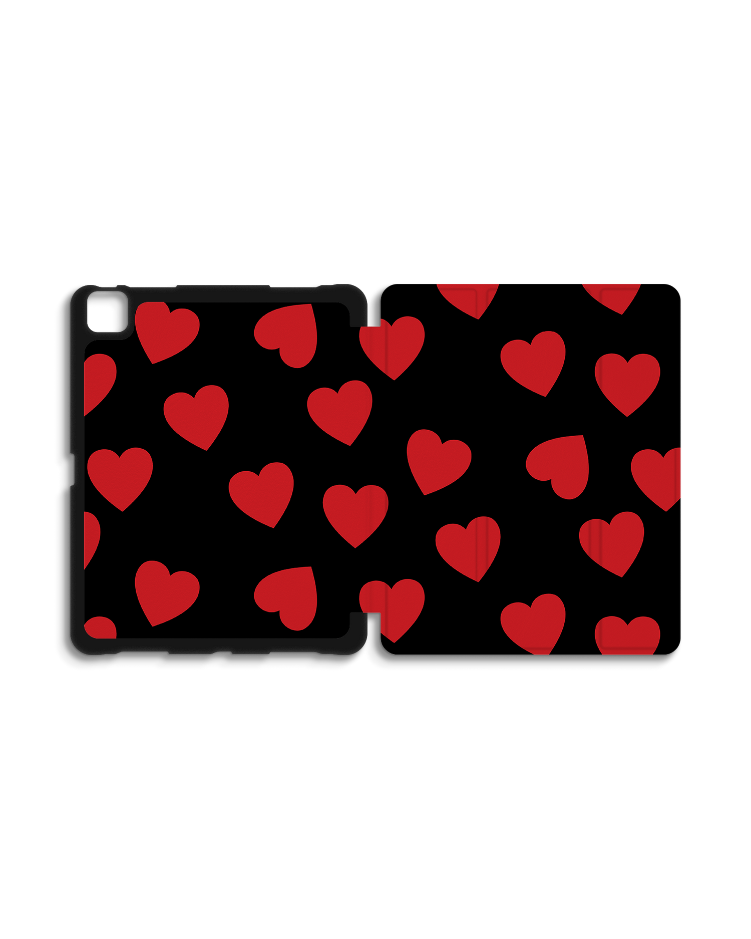 Repeating Hearts iPad Hülle mit Stifthalter für Apple iPad Pro 6 12.9