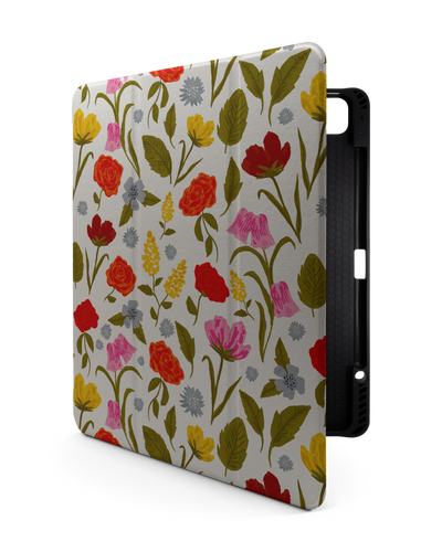 Botanical Beauties iPad Hülle mit Stifthalter für Apple iPad Pro 6 12.9" (2022), Apple iPad Pro 5 12.9" (2021), Apple iPad Pro 4 12.9" (2020)