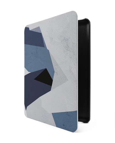 Geometric Camo Blue eBook Reader Smart Case für Amazon New Kindle (2019)
