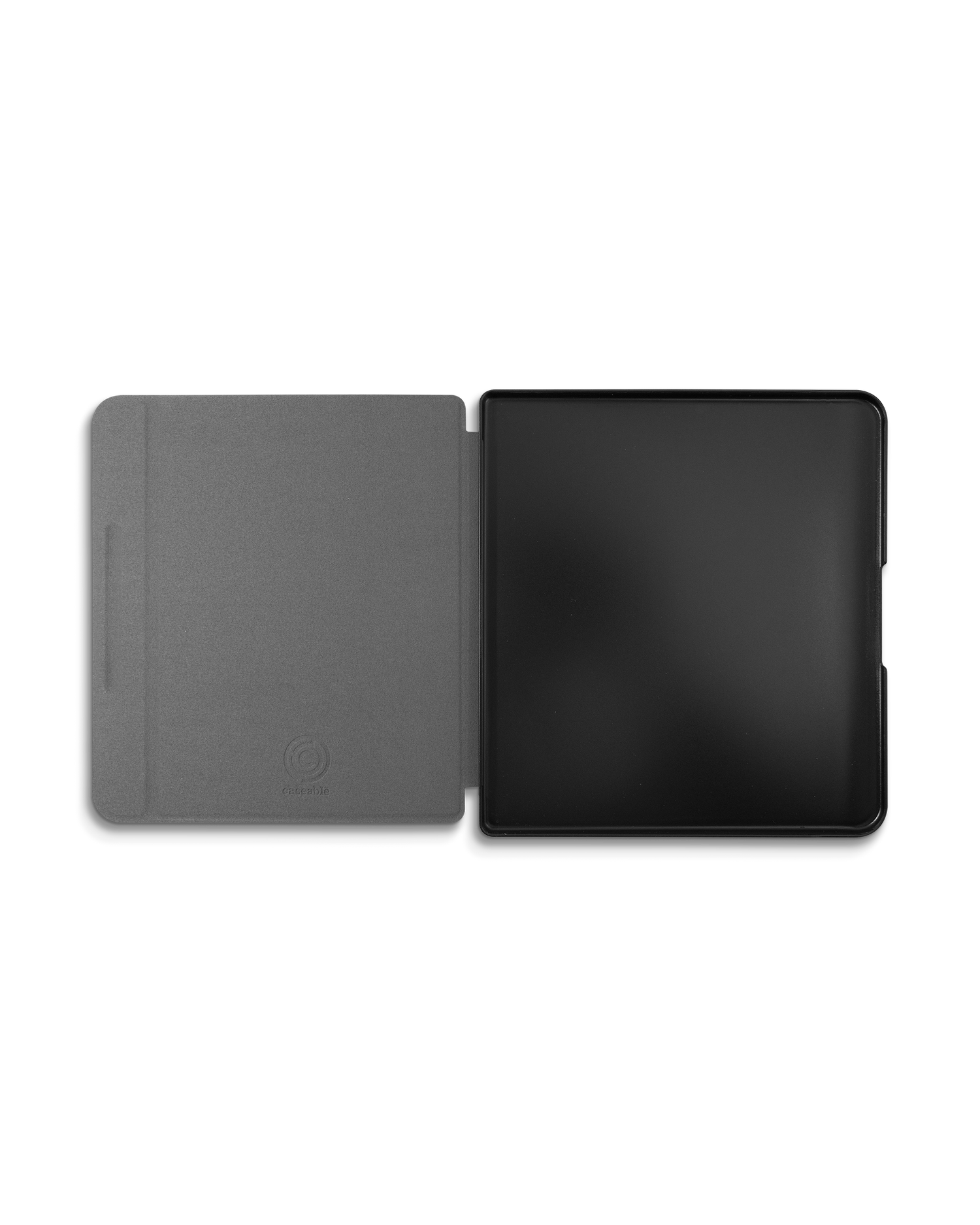 Geometric Camo Blue eBook Reader Smart Case für tolino epos 2: Geöffnet Innenansicht