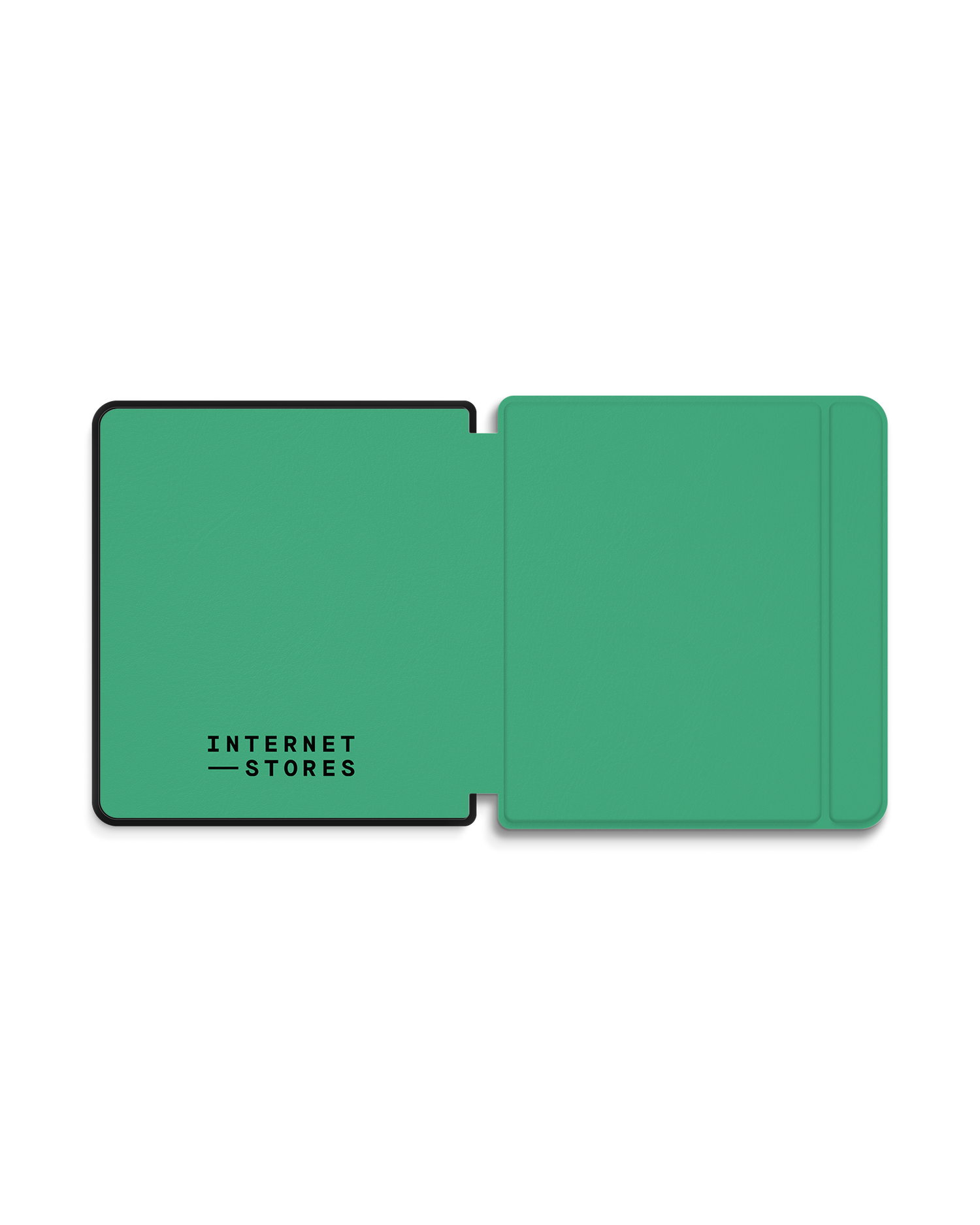 ISG Neon Green eBook Reader Smart Case für tolino epos 2: Geöffnet Außenansicht