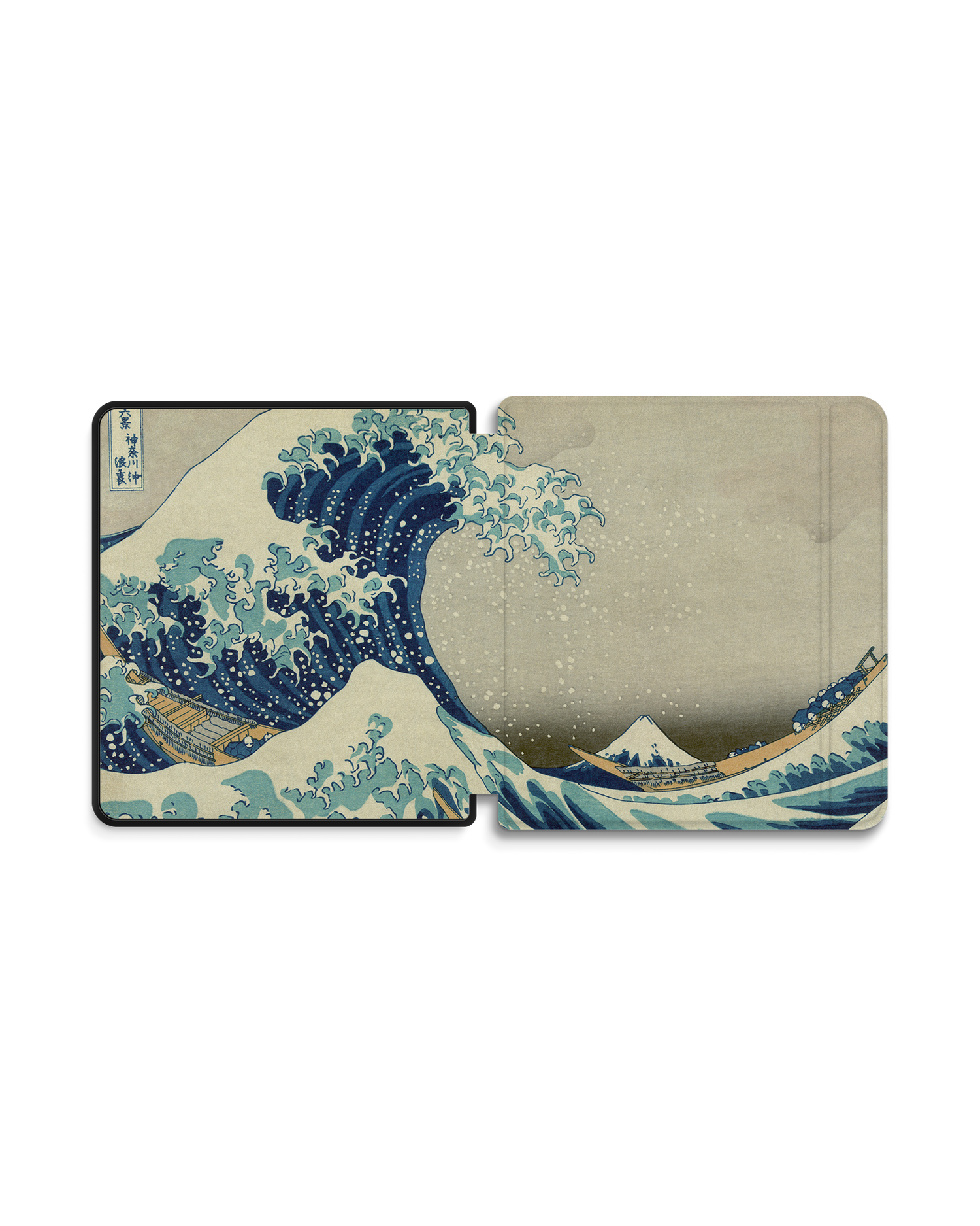 Great Wave Off Kanagawa By Hokusai eBook Reader Smart Case für tolino epos 2: Geöffnet Außenansicht