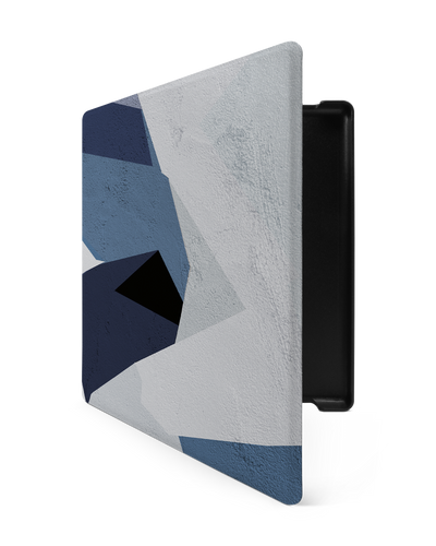 Geometric Camo Blue eBook Reader Smart Case für Amazon Kindle Oasis